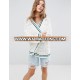 New design woman hollow-out knitted women cardigan for spring